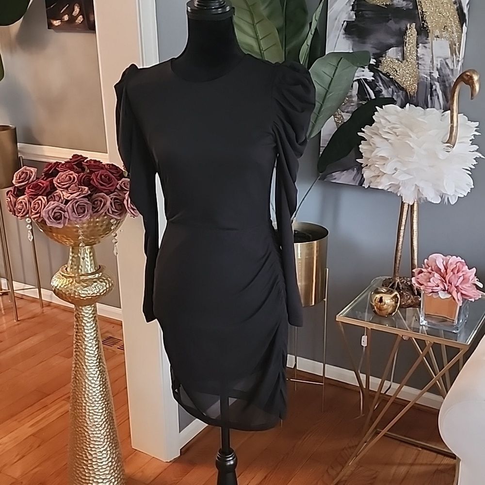 Rebecca minkoff black dress see measurements